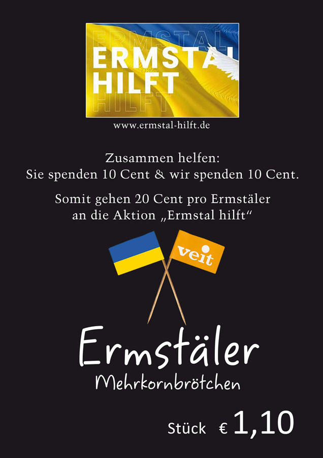 Aktionsmotiv zum 10-plus-10-Cent-Spendenprinzip