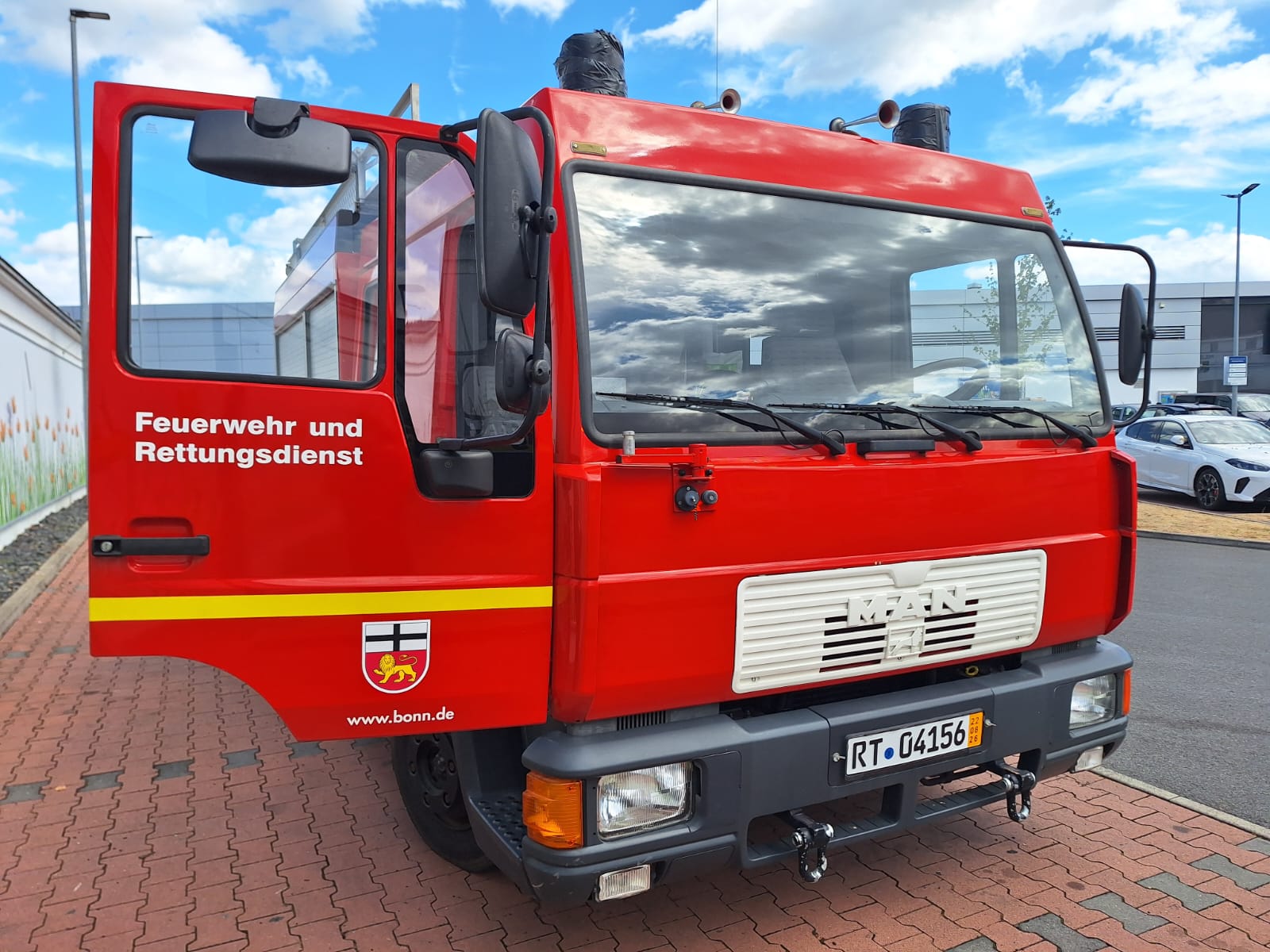 Vorauslöschfahrzeug auf MAN-Fahrgestell aus Bonn