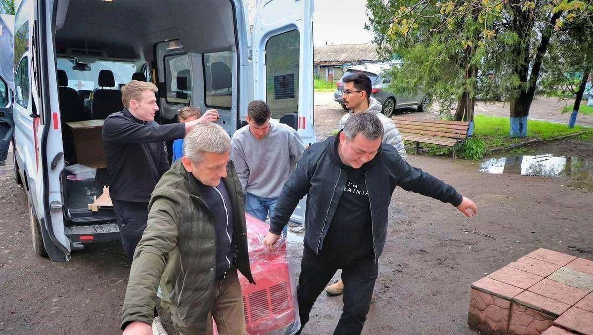 Apriltour nach Mykolajiw und Richtung Cherson