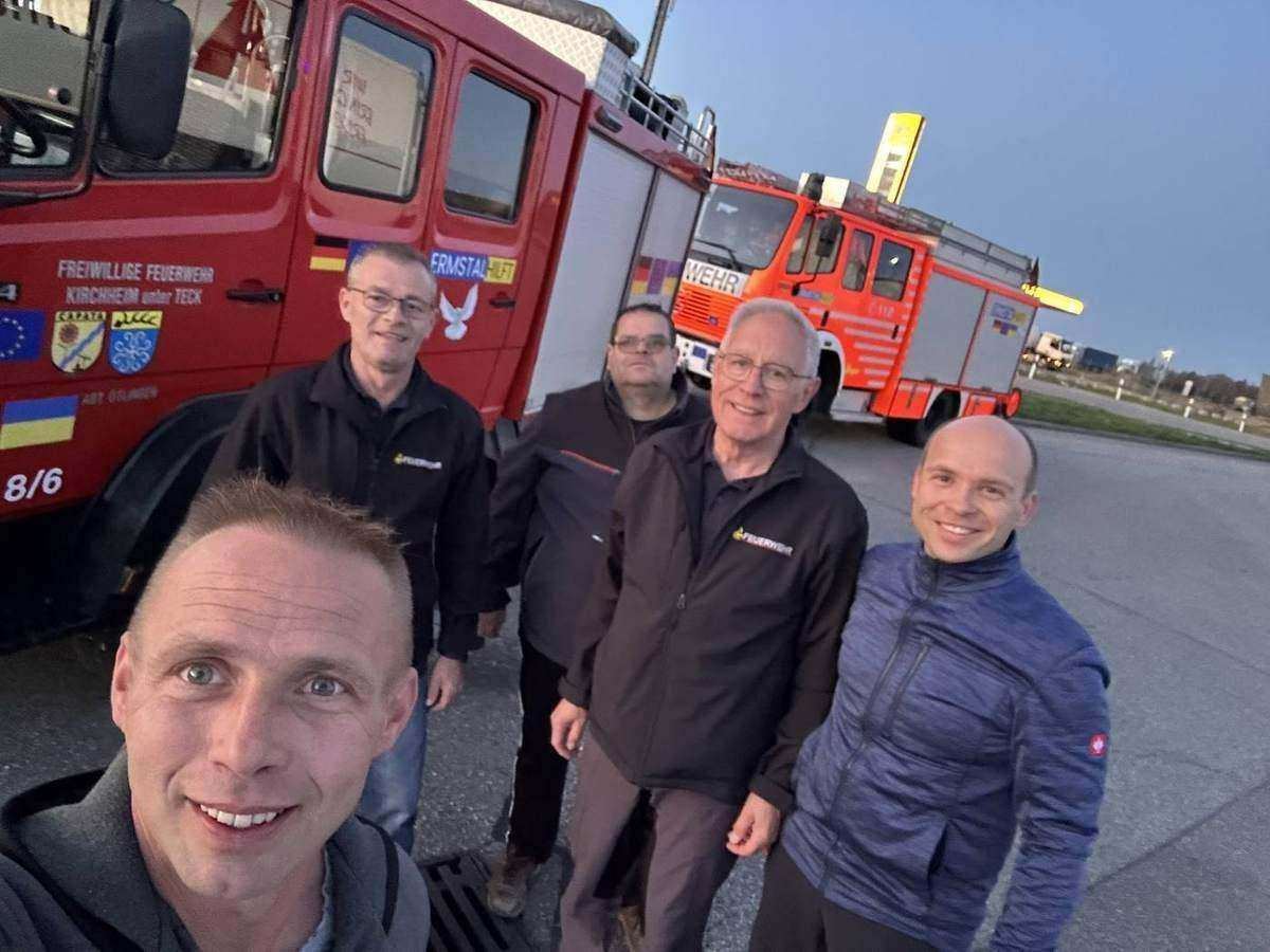Feuerwehrfahrzeuge fĂŒr die Ukraine â Sarata, SWR und Tagesschau