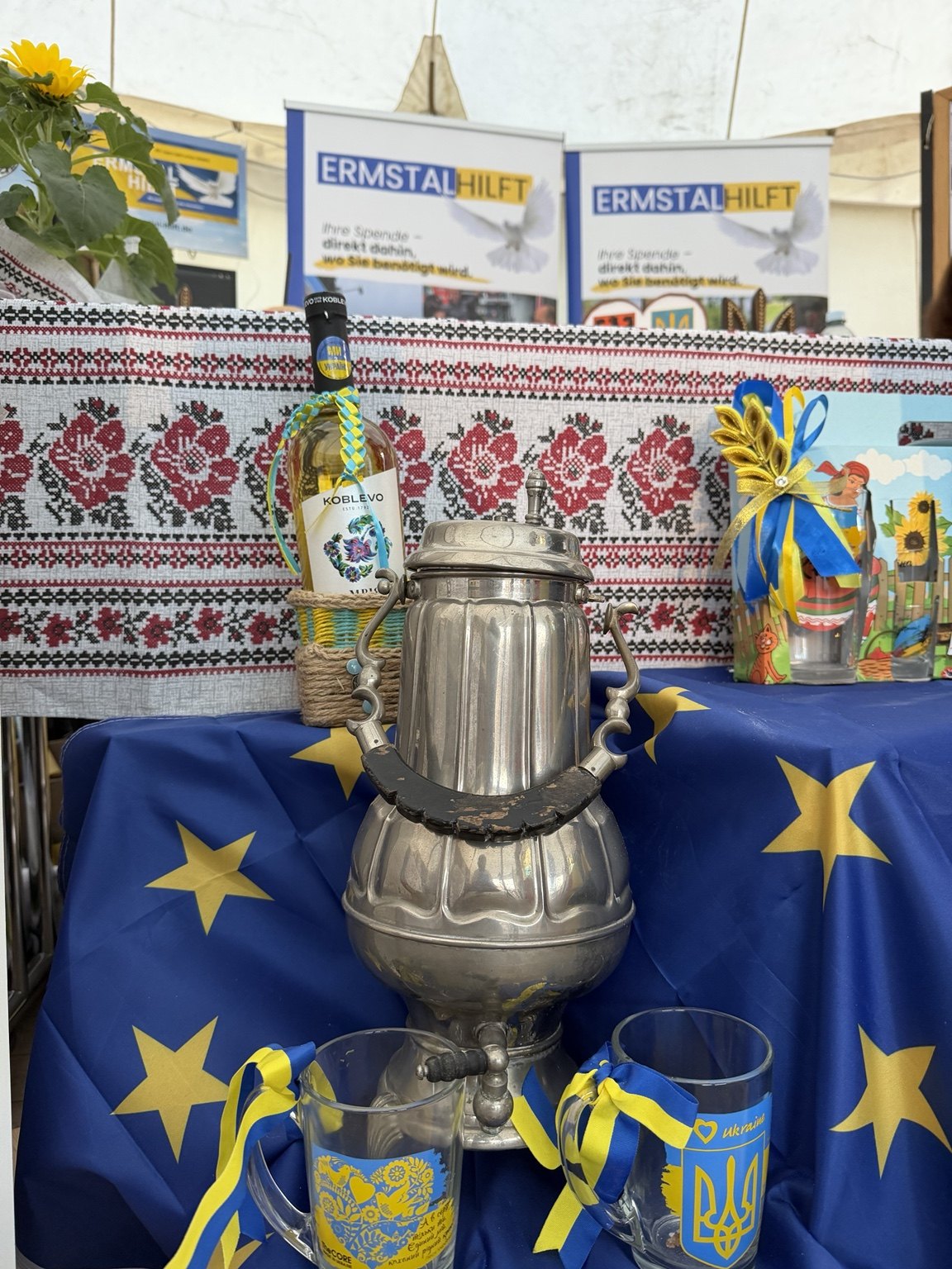 Impression vom gemeinsamen Stand beim Donaufest 2026