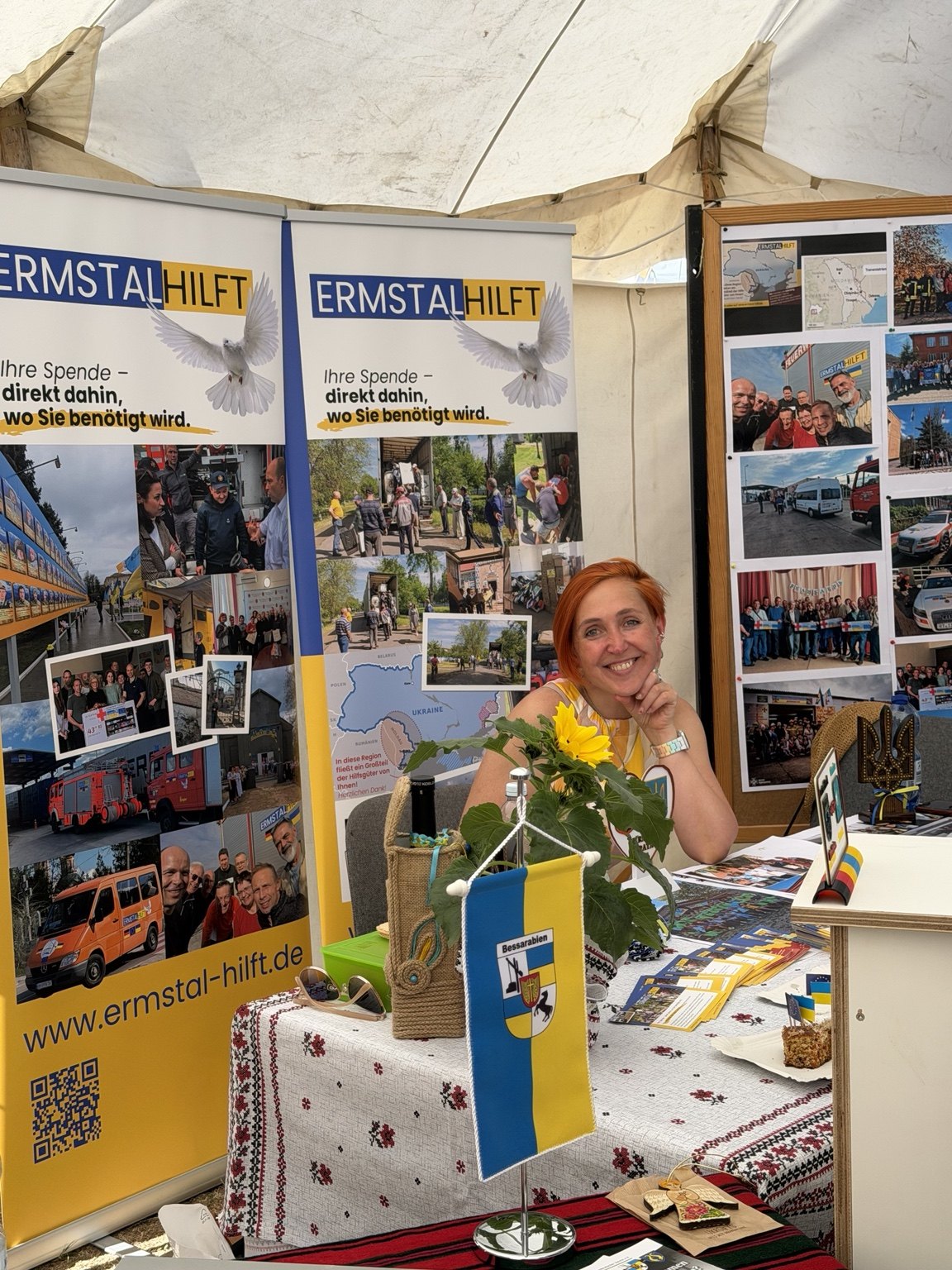 Impression vom gemeinsamen Stand beim Donaufest 2026