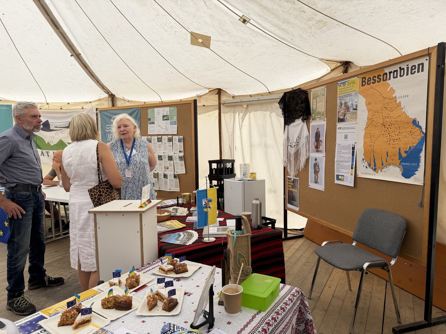 Impression vom gemeinsamen Stand beim Donaufest 2026