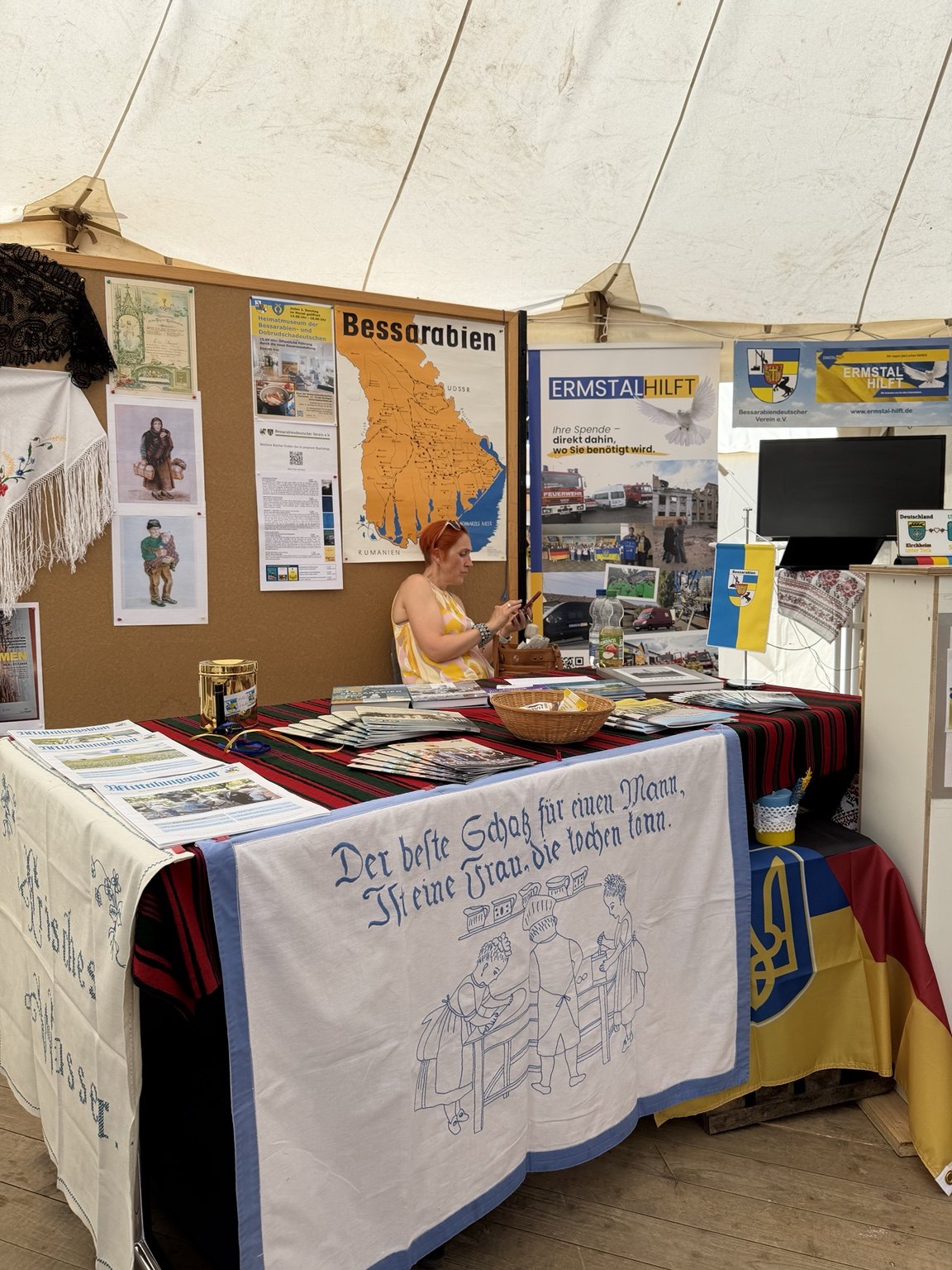 Impression vom gemeinsamen Stand beim Donaufest 2026