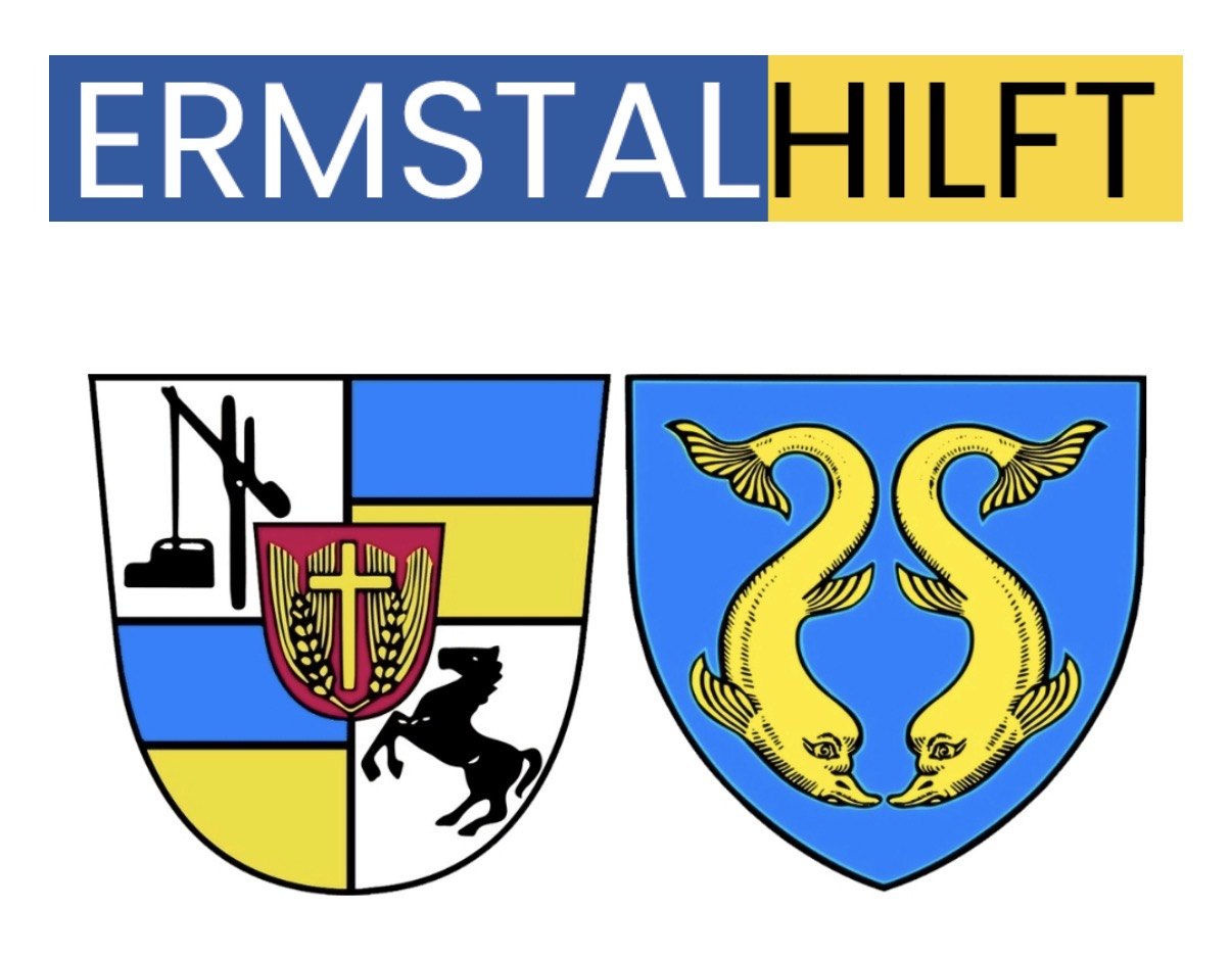 Gemeinsames Logo von ERMSTALHILFT und Bessarabiendeutschem Verein