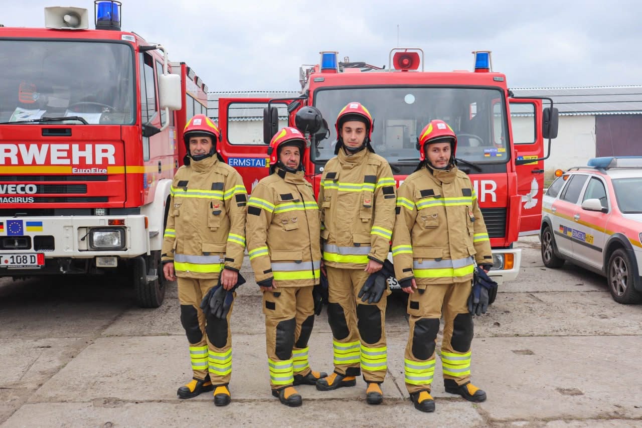 Iveco LF 16 aus Bad Waldsee mit den neuen Einsatzkräften