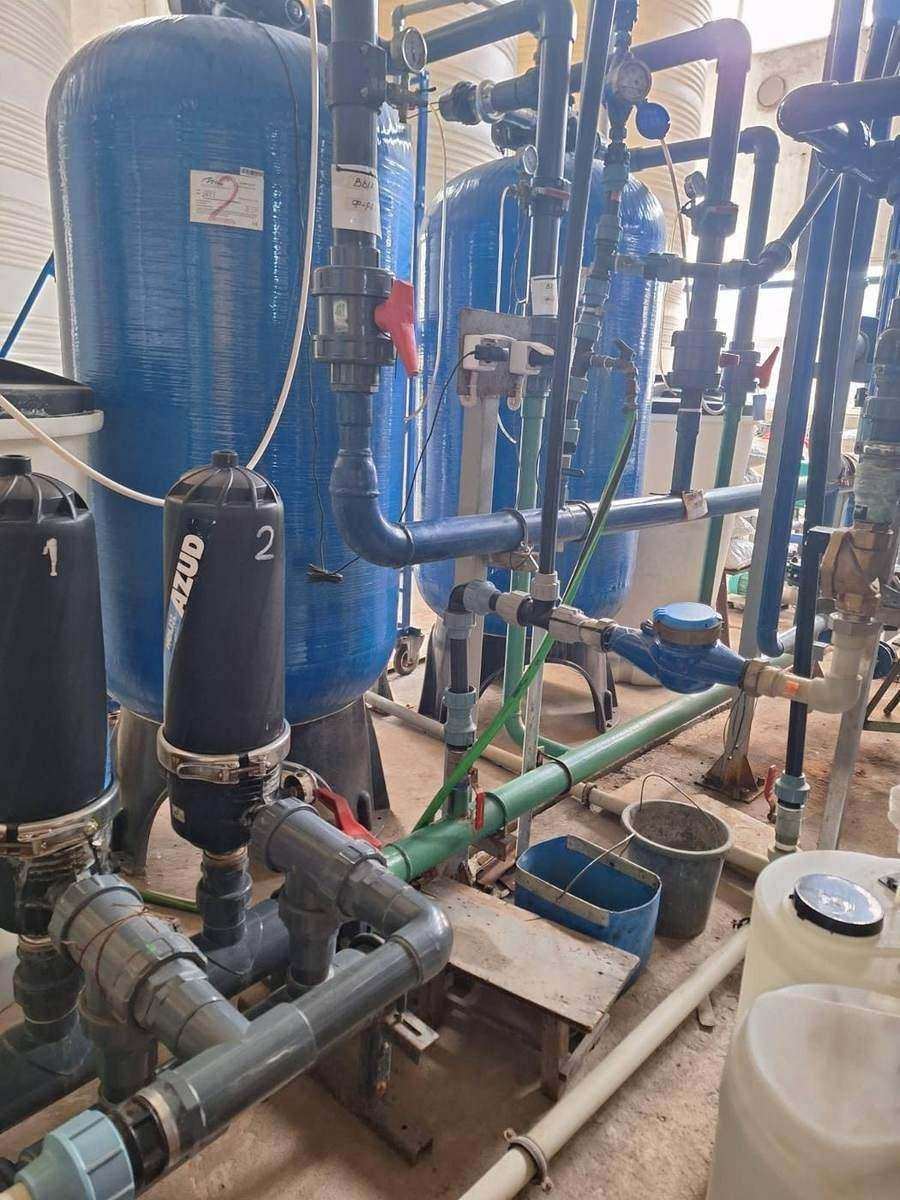 Technische Anlage während der Herbsttour