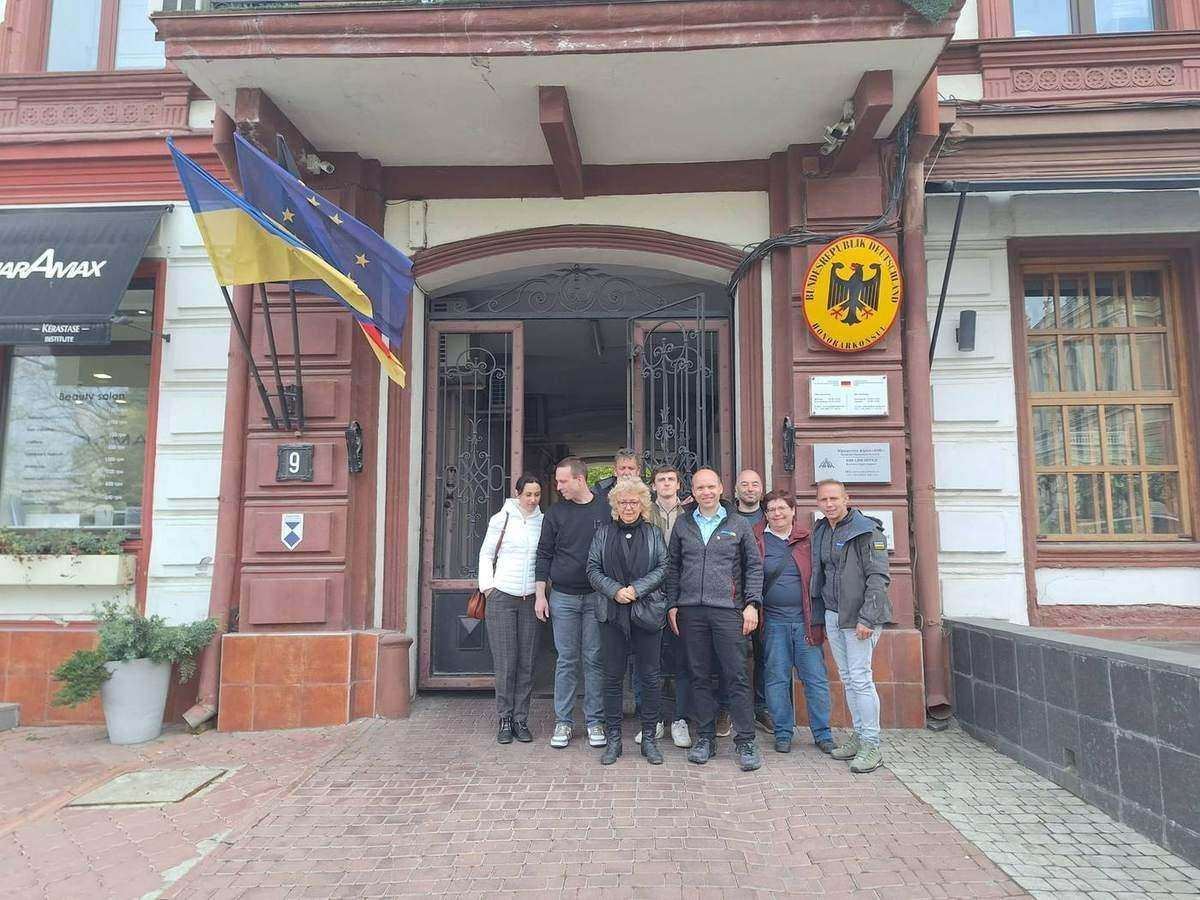 ERMSTALHILFT-Delegation und Partner in Odessa
