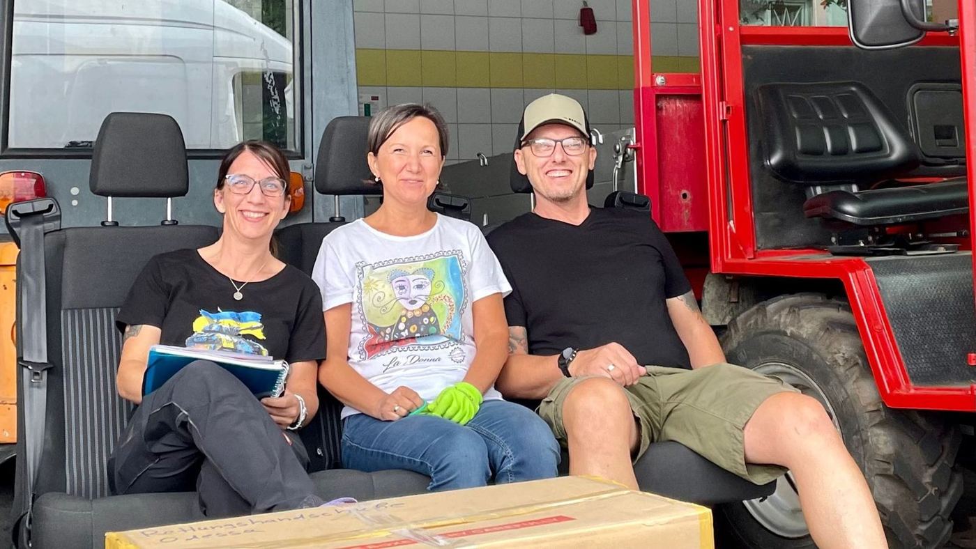Logistikteam von ERMSTALHILFT