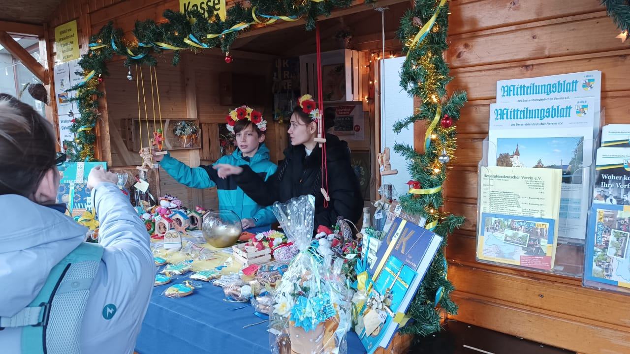 Weihnachtlicher Stand 2022