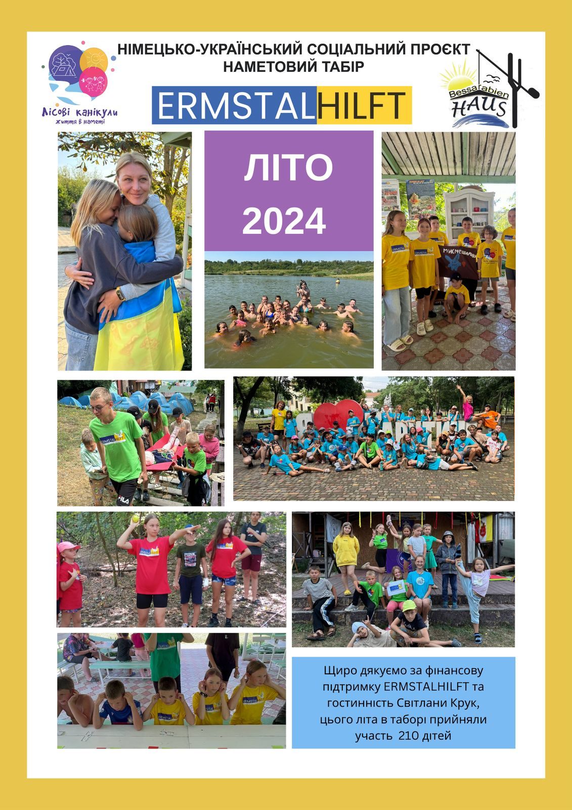 Bildrückblick auf die Sommercamps 2024